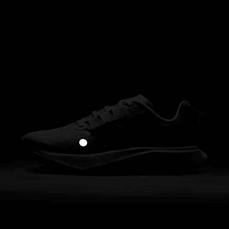 Nike ZoomX Ultrafly Trail White Black Total Orange (W) Angle 7