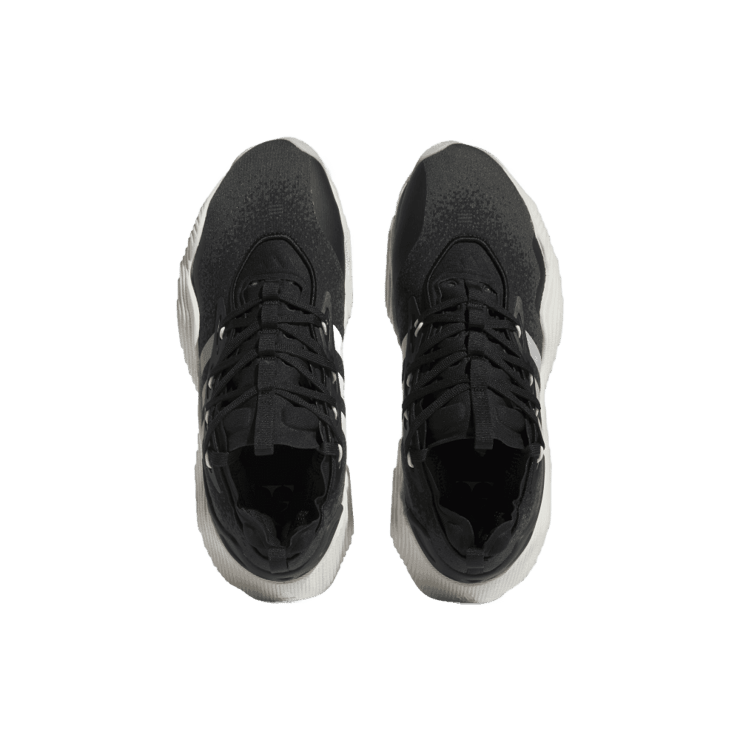 adidas Trae Young 3 Black White Angle 0
