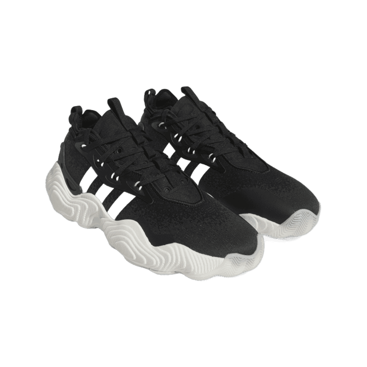adidas Trae Young 3 Black White Angle 2