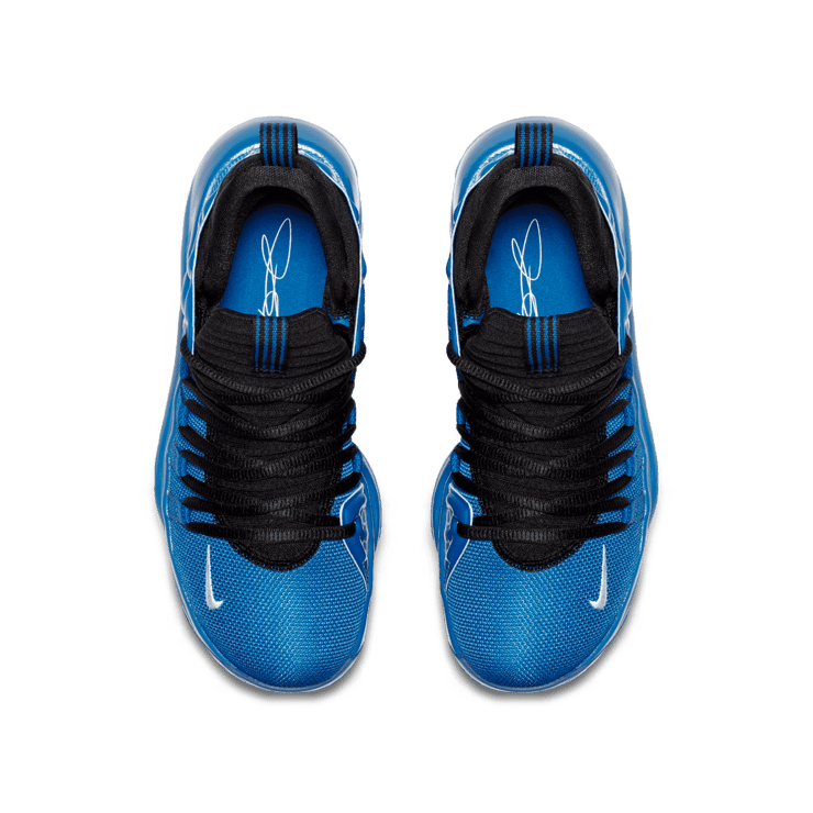 Nike KD 10 Royal Foamposite GS AJ7220 500 Raffles Where to Buy