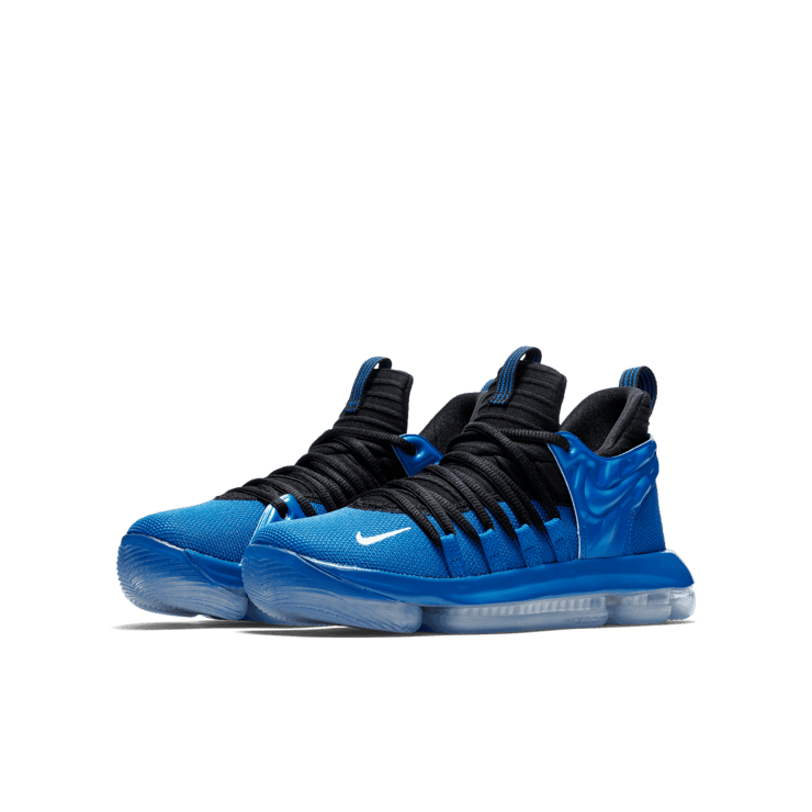 Nike KD 10 Royal Foamposite (GS) Angle 2