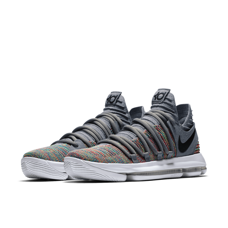 Nike KD 10 Multi-Color Angle 2