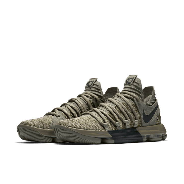 Nike KD 10 Dark Stucco Angle 2