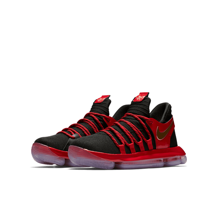 Nike KD 10 Bred GS AJ7220 076 Raffles Where to Buy