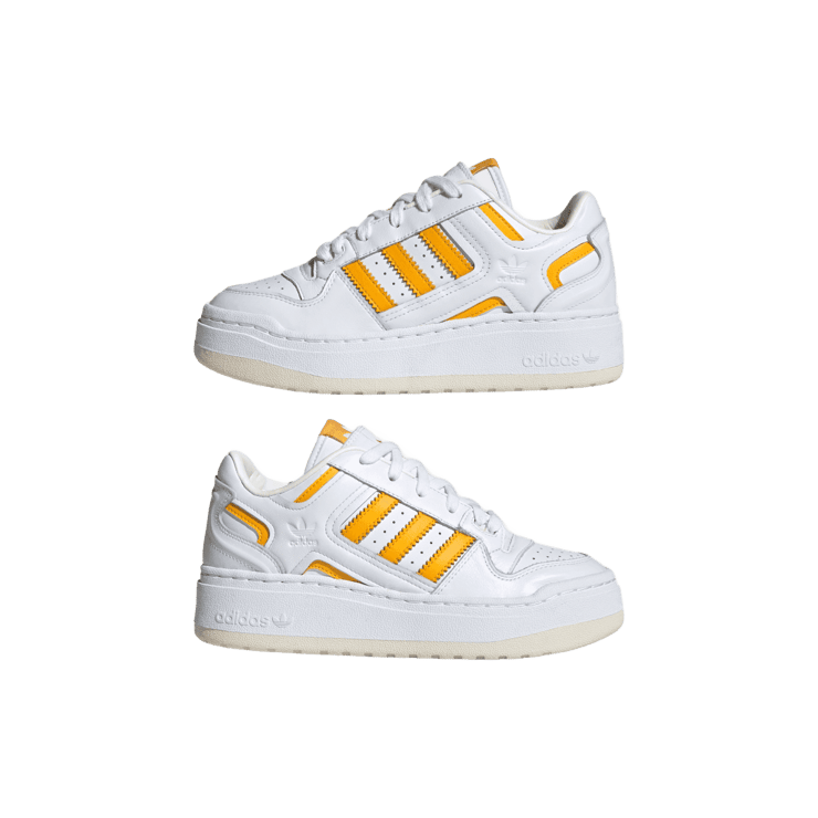 adidas Forum XLG Cloud White Yellow (W) Angle 5