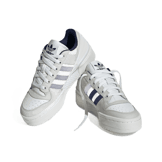 adidas Forum Bold Crystal White Dark Blue Angle 2