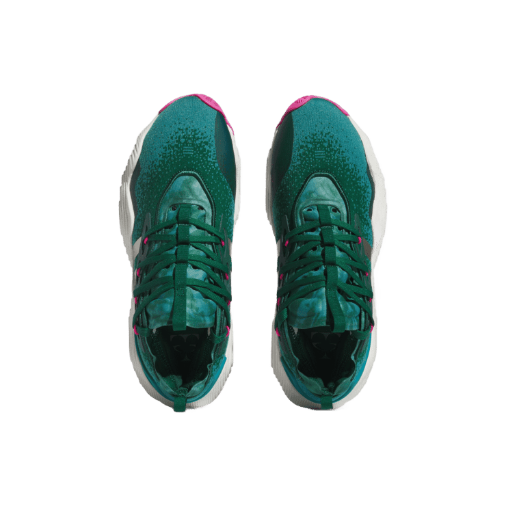 adidas Trae Young 3 Team Dark Green Angle 0