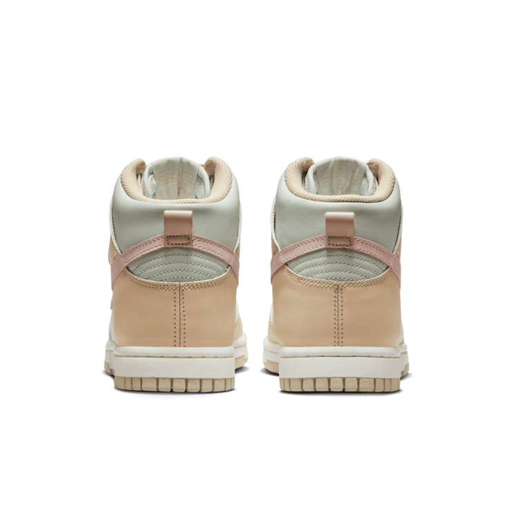 Nike Dunk High Tan Pink (W) Angle 3