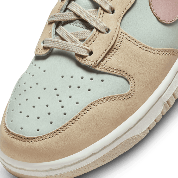 Nike Dunk High Tan Pink (W) Angle 4