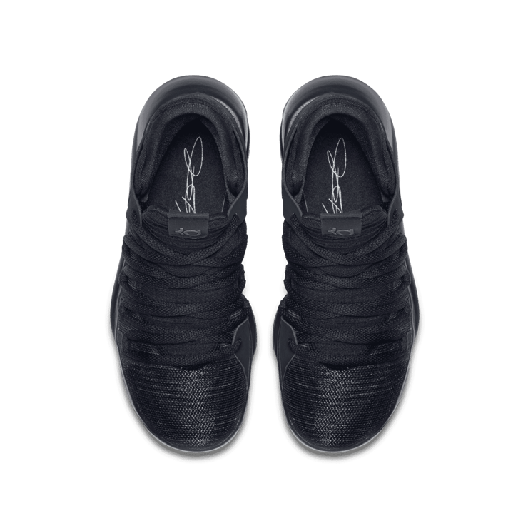 Nike KD 10 Blackout (GS) Angle 1