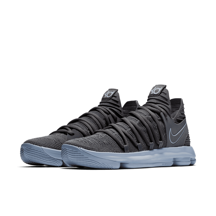 Nike KD 10 Dark Grey Angle 2