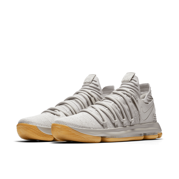 Nike KD 10 Pale Grey Angle 2