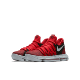 Nike KD 10 University Red (GS) Angle 2