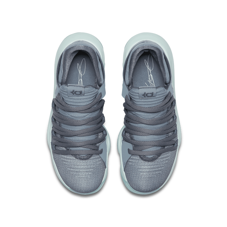 Nike KD 10 Cool Grey Igloo GS 918365 002 Raffles Where to Buy