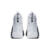 Nike LeBron Zoom Soldier 10 Pinnacle White Black Angle 3