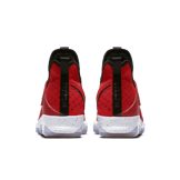 Nike LeBron 14 University Red Angle 3