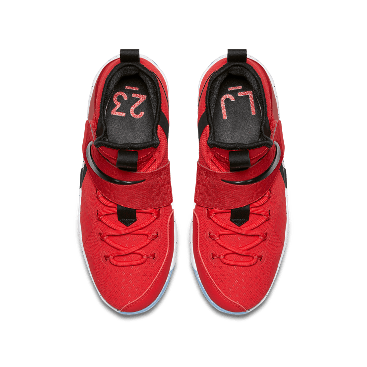 Nike LeBron 14 University Red (GS) Angle 1