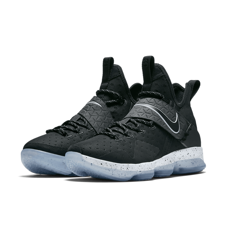 Nike LeBron 14 Black Ice Angle 2