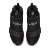 Nike LeBron Zoom Soldier 10 Flyease Black Gum Angle 1