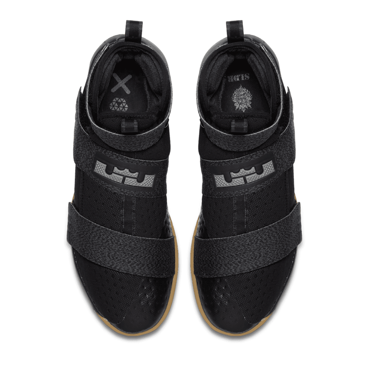 Nike LeBron Zoom Soldier 10 Flyease Black Gum 917338 009