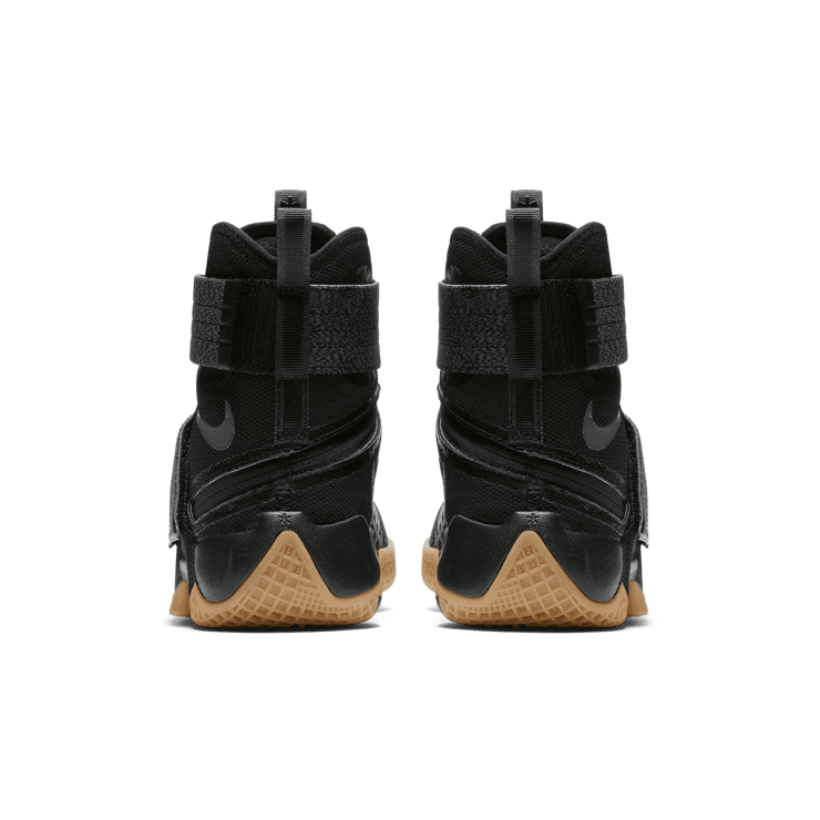 Nike LeBron Zoom Soldier 10 Flyease Black Gum Angle 3