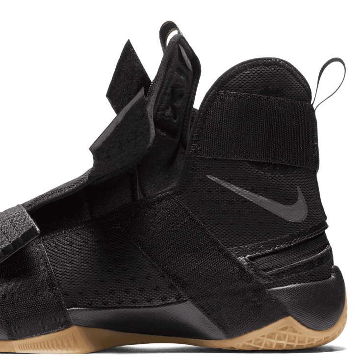 Nike LeBron Zoom Soldier 10 Flyease Black Gum Angle 5