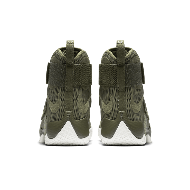 Nike LeBron Zoom Soldier 10 Lux Cargo Khaki Angle 3