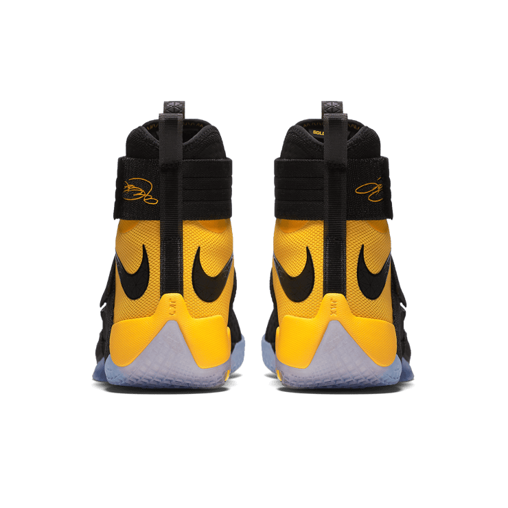 Nike LeBron Zoom Soldier 10 Black Uni Gold 844378 007
