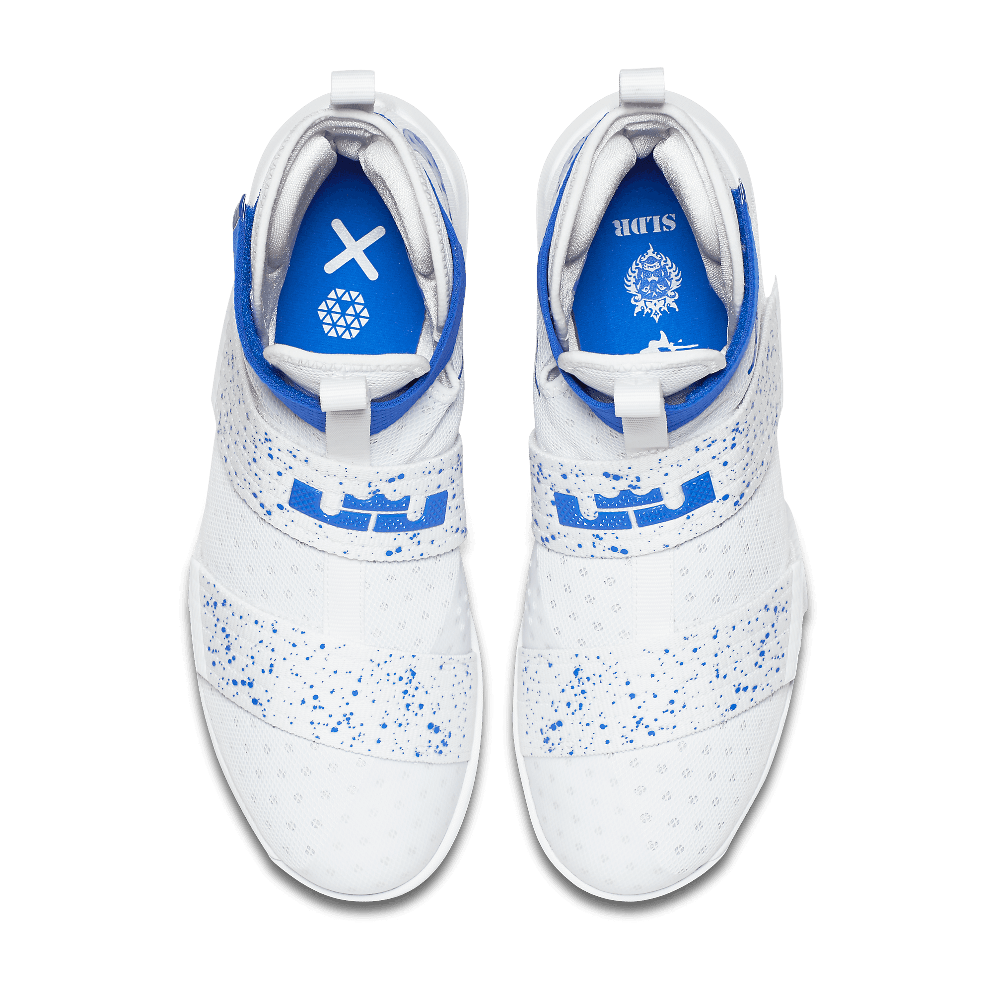 lebron soldier 10 white blue