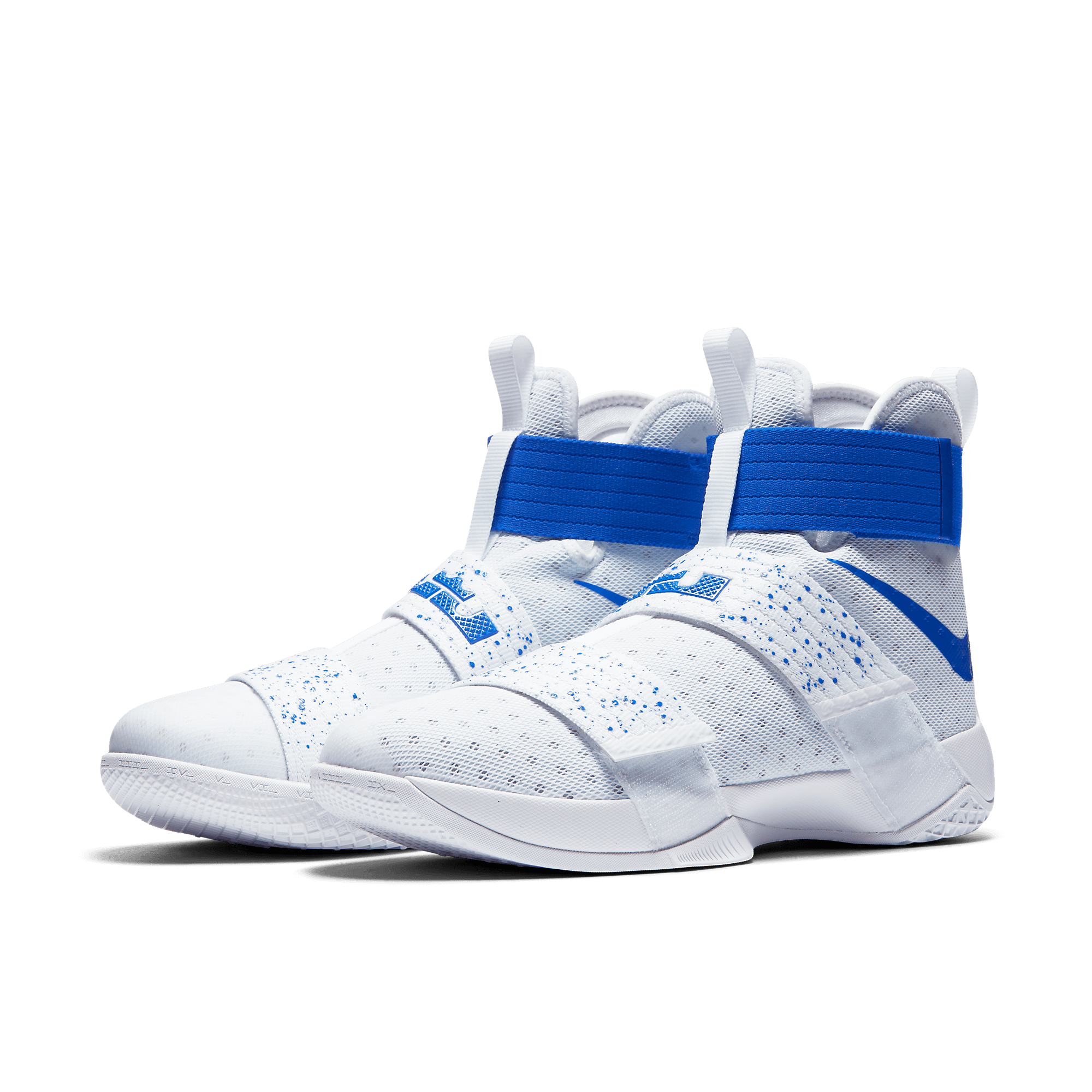 lebron soldier 10 white and blue