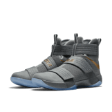 Nike LeBron Zoom Soldier 10 Battle Grey Angle 2