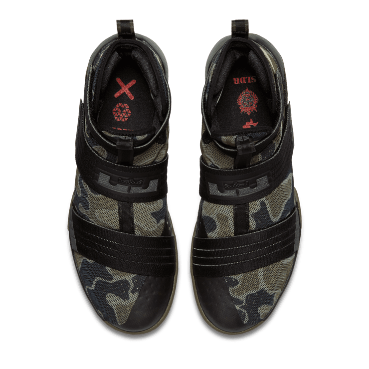 Nike LeBron Zoom Soldier 10 Camo Angle 1