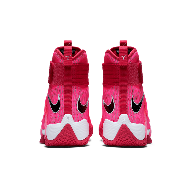 Nike LeBron Zoom Soldier 10 Think Pink Angle 3