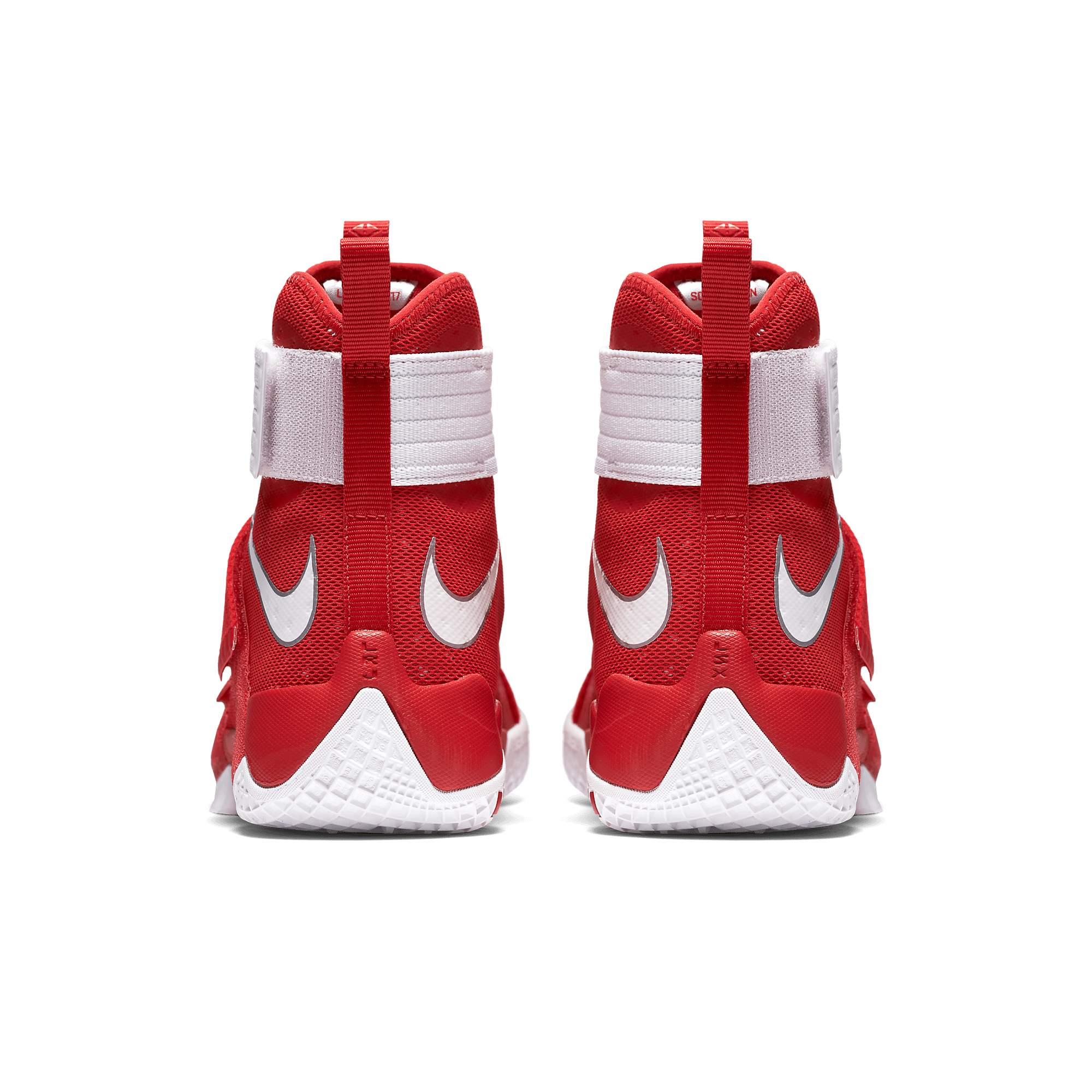 lebron soldier 10 red and black