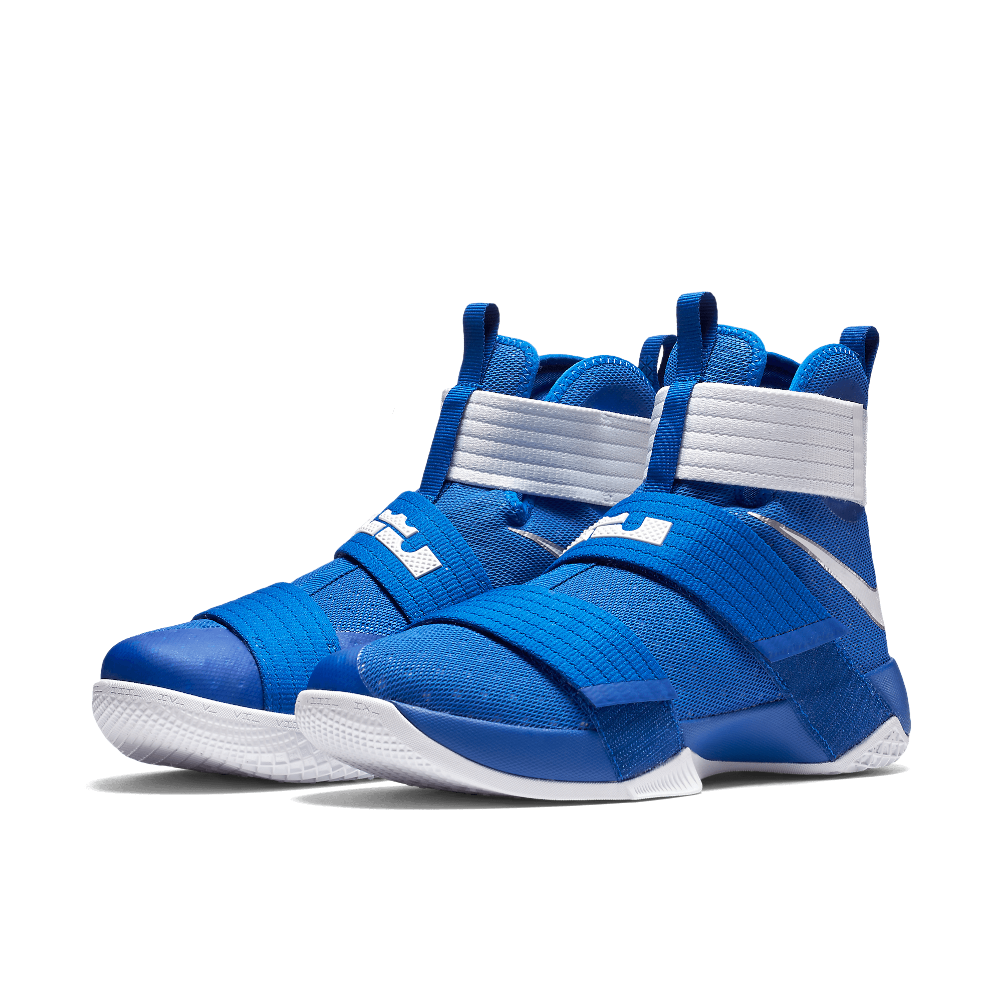 lebron soldier 10 white and blue