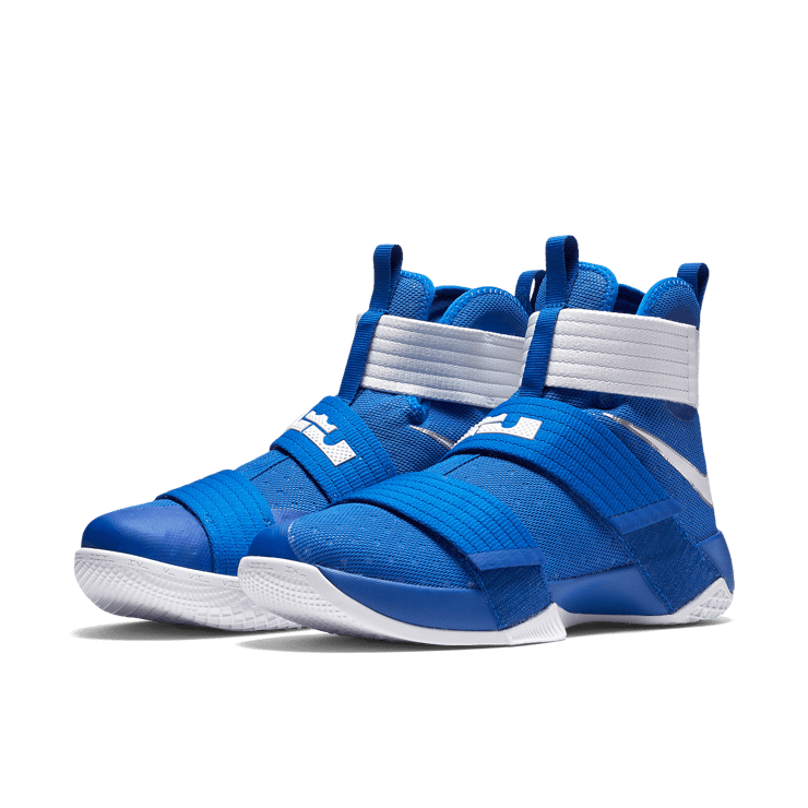 Nike LeBron Zoom Soldier 10 Team Bank Game Royal Angle 2