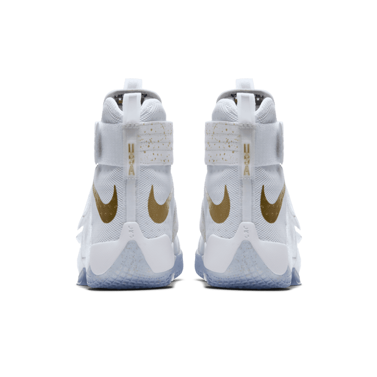 Nike LeBron Zoom Soldier 10 Gold Medal Angle 3