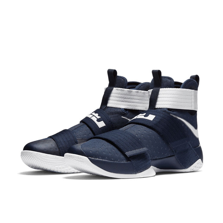 Nike LeBron Zoom Soldier 10 TB Midnight Navy Angle 2