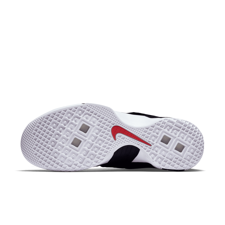 Nike LeBron Zoom Soldier 10 Black Red Angle 0