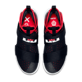 Nike LeBron Zoom Soldier 10 Black Red Angle 1