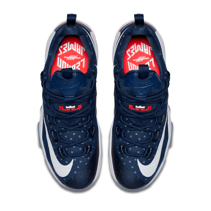 Nike LeBron 13 Low USA Angle 1