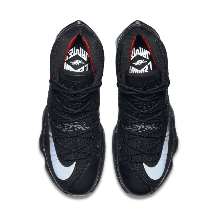 Nike LeBron 13 Elite Black Angle 1