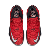 Nike LeBron 13 Elite University Red Angle 1