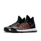 Nike KD 9 Elite Dark Grey Hyper Orange Angle 2