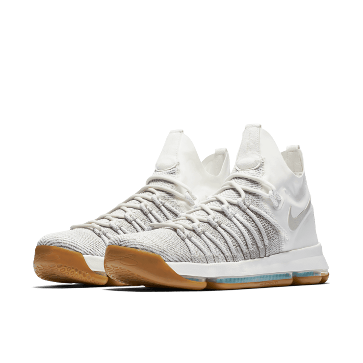 Nike KD 9 Elite Pale Grey Angle 2