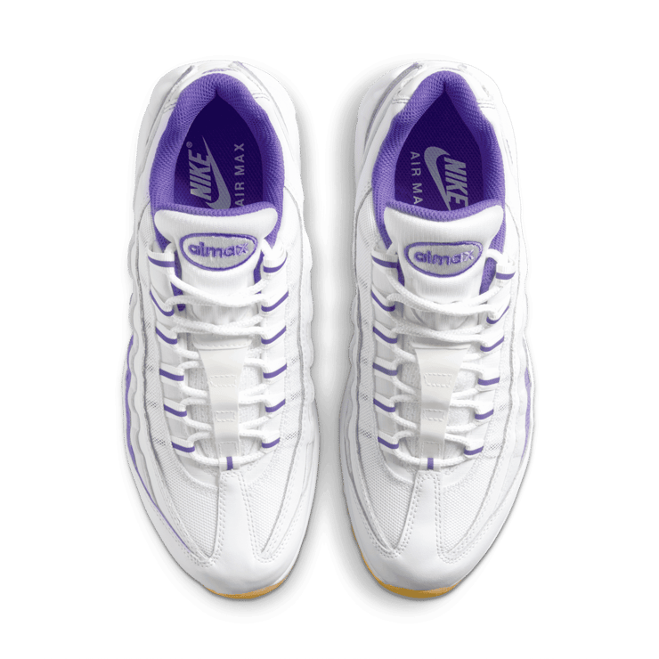 Nike Air Max 95 White Disco Purple Gum Angle 1