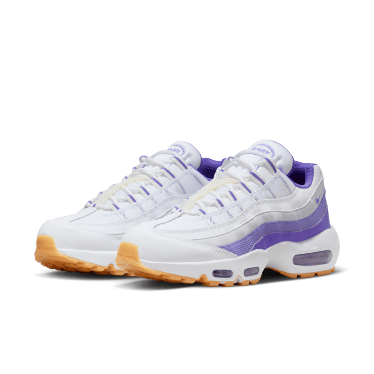 Nike Air Max 95 White Disco Purple Gum Angle 2