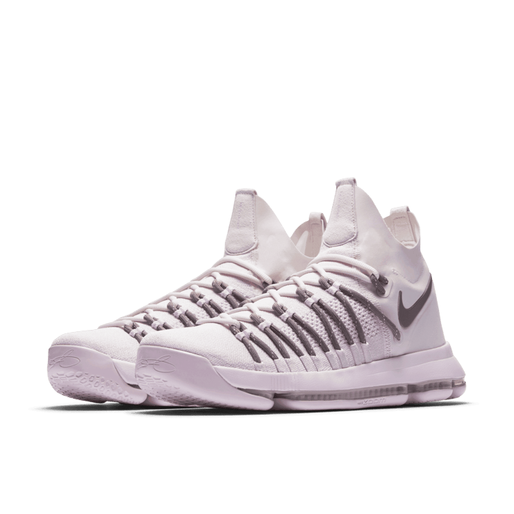 Nike KD 9 Elite Pearl Pink Angle 2