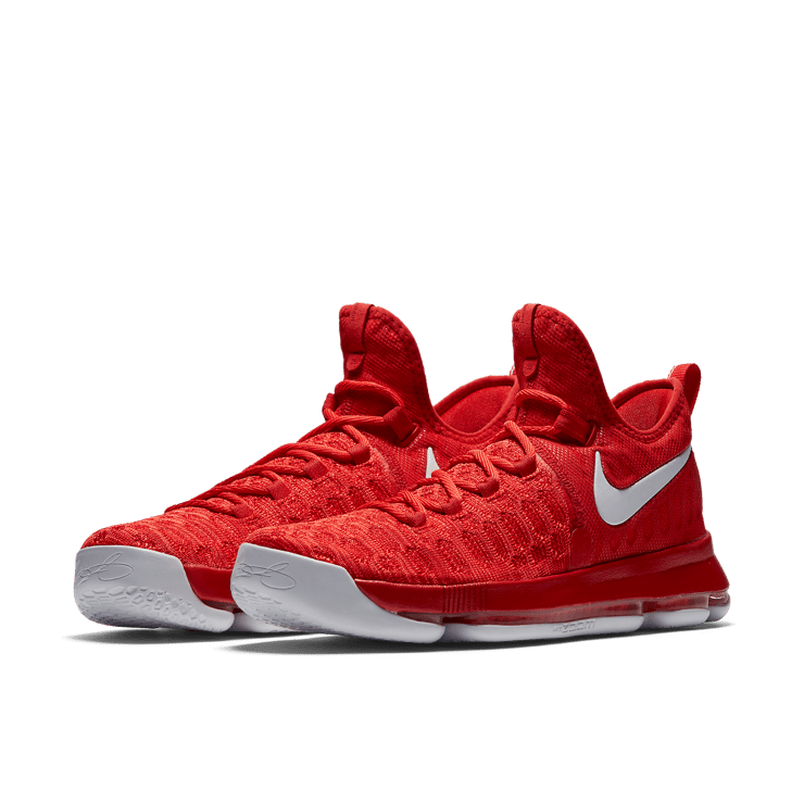 Nike KD 9 Varsity Red Angle 2