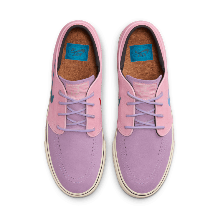 Nike SB Zoom Janoski+ OG Lilac Medium Soft Pink Angle 1